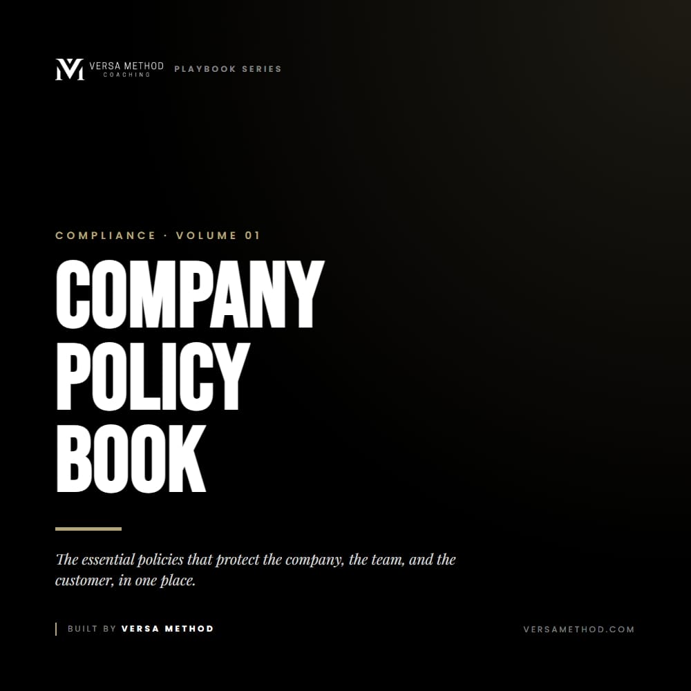 Company Policy Book