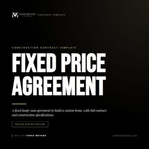 Fixed Price Agreement (US)