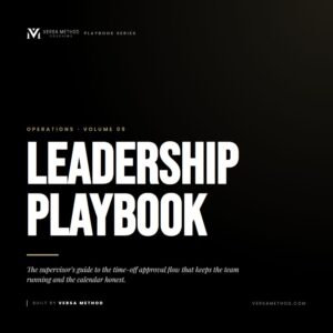 Leadership Playbook